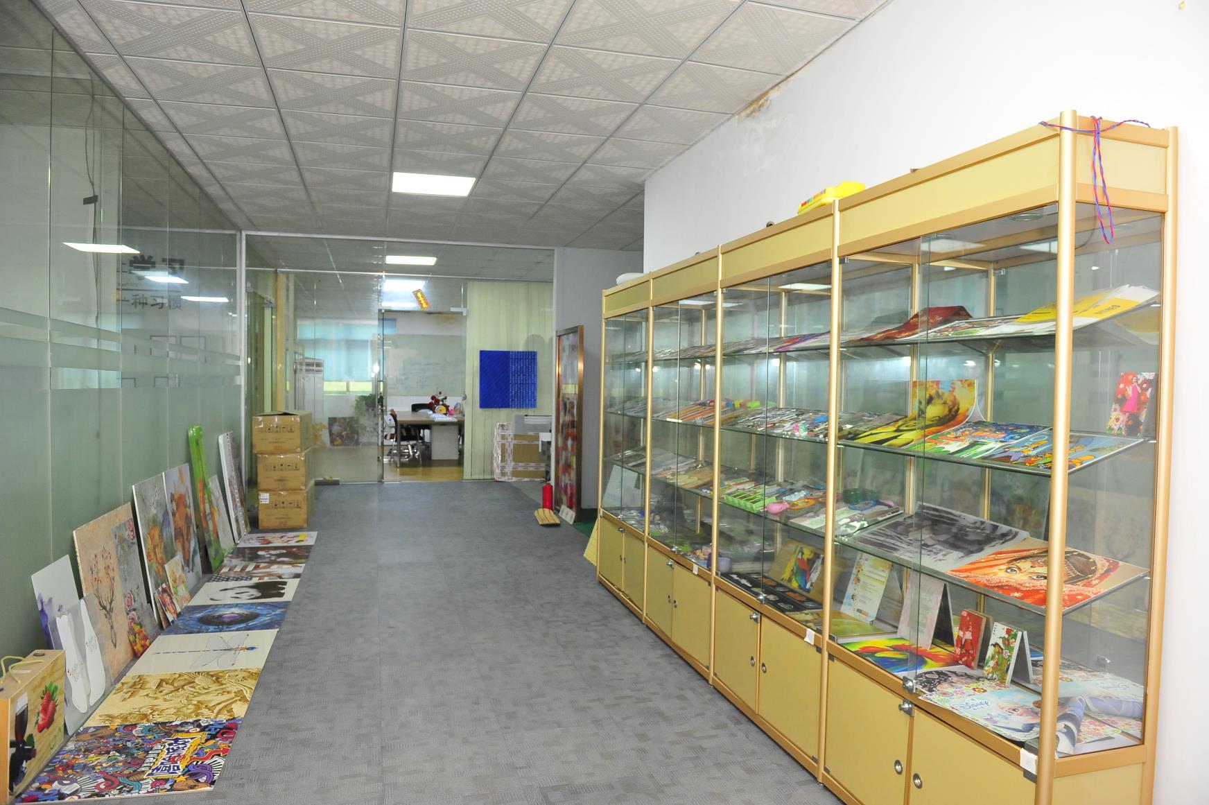樣品展示區